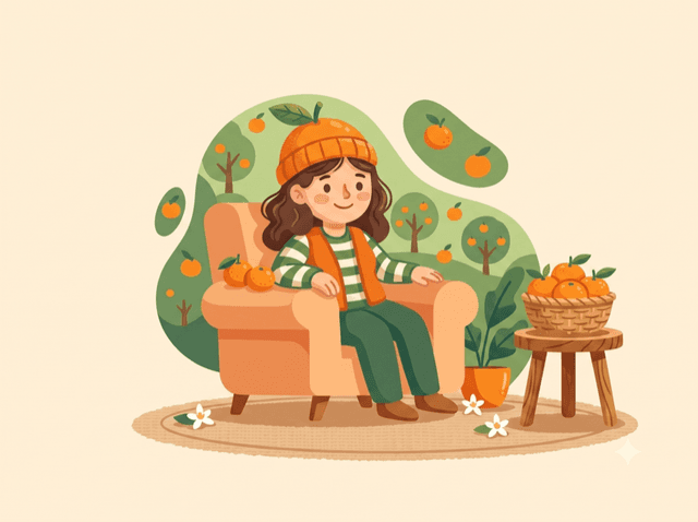 相談のイメージ(ソファに座る人物のイラスト)